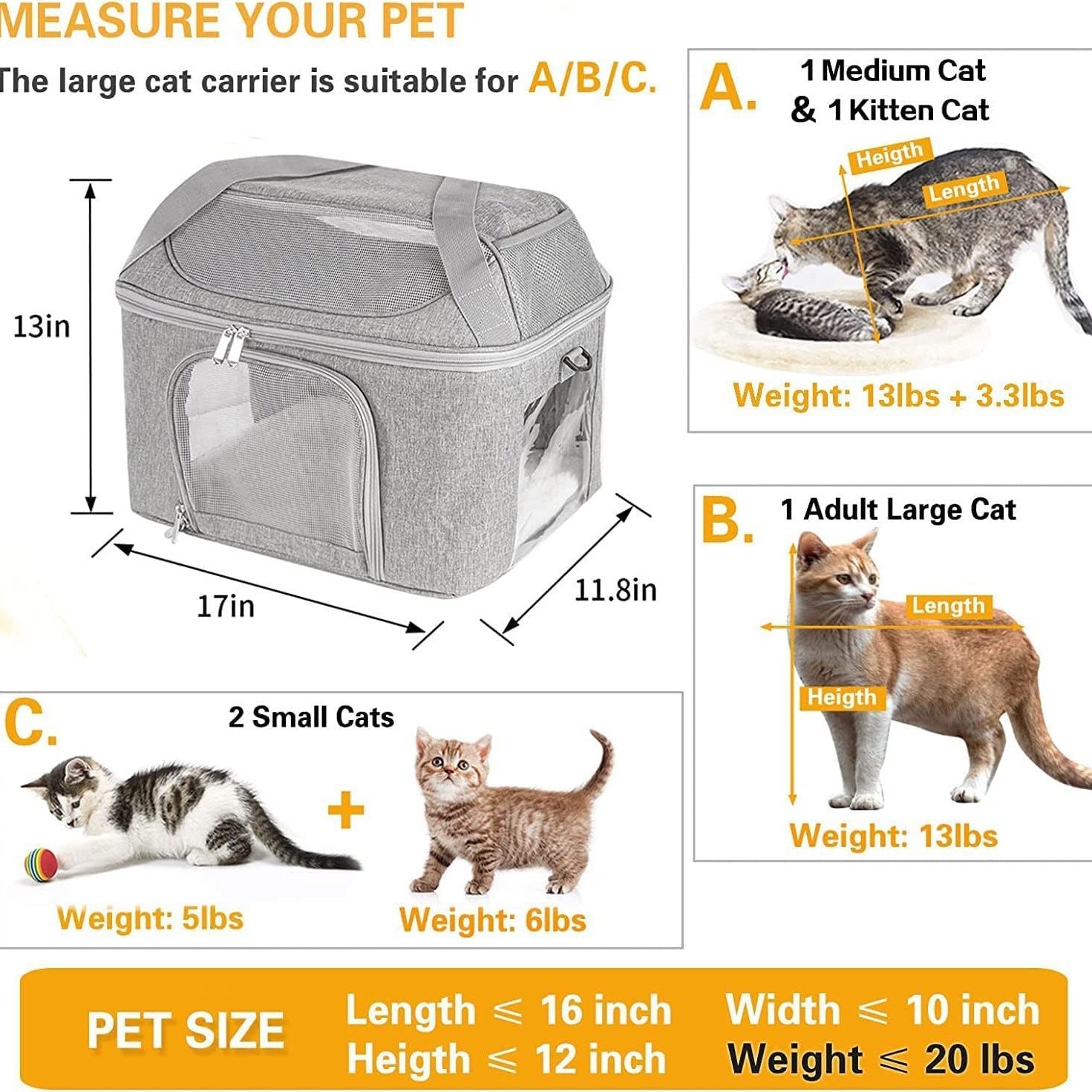 Breathable Dog Backpack Carrier