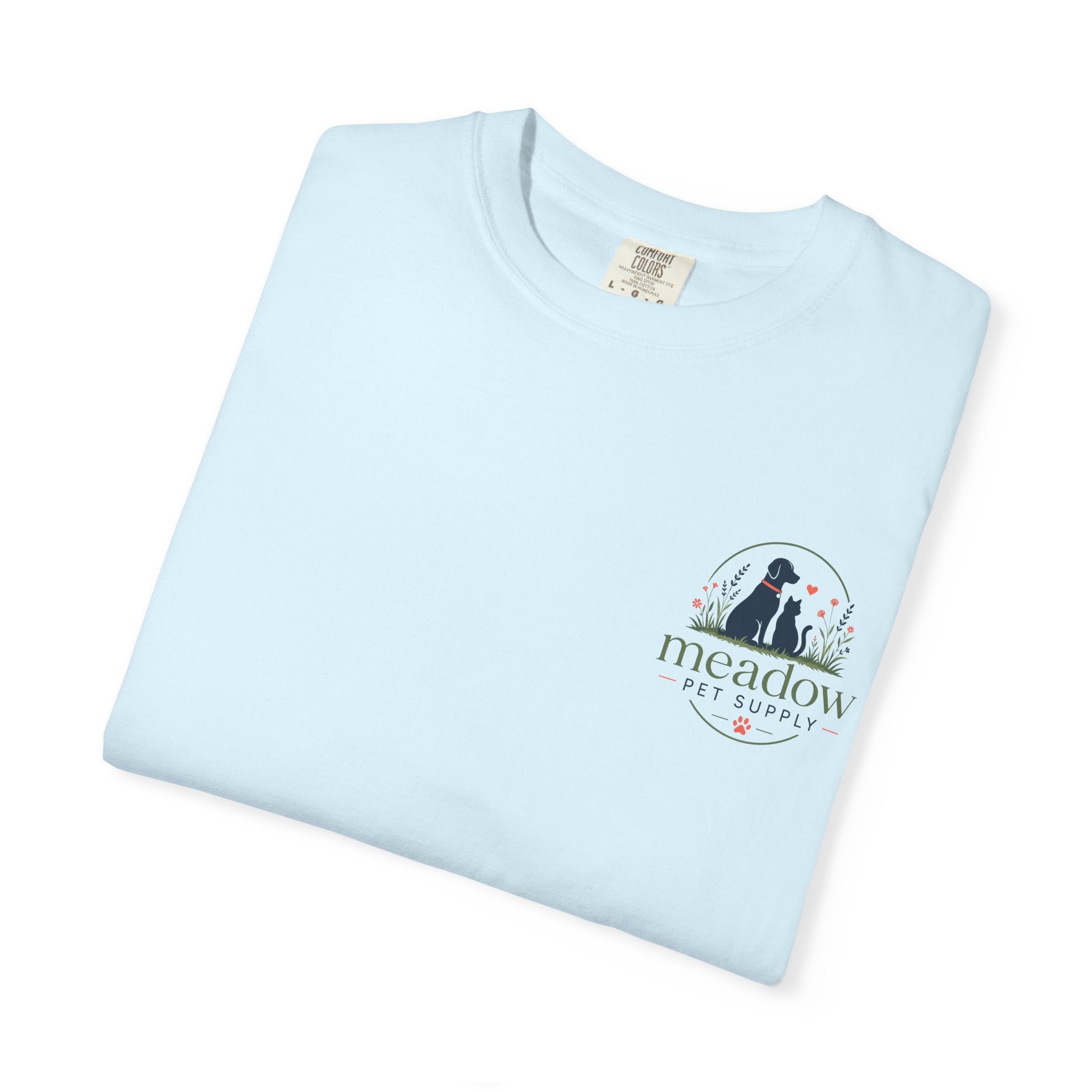Meadow Pet Supply T-Shirt – Dog & Cat Logo Tee