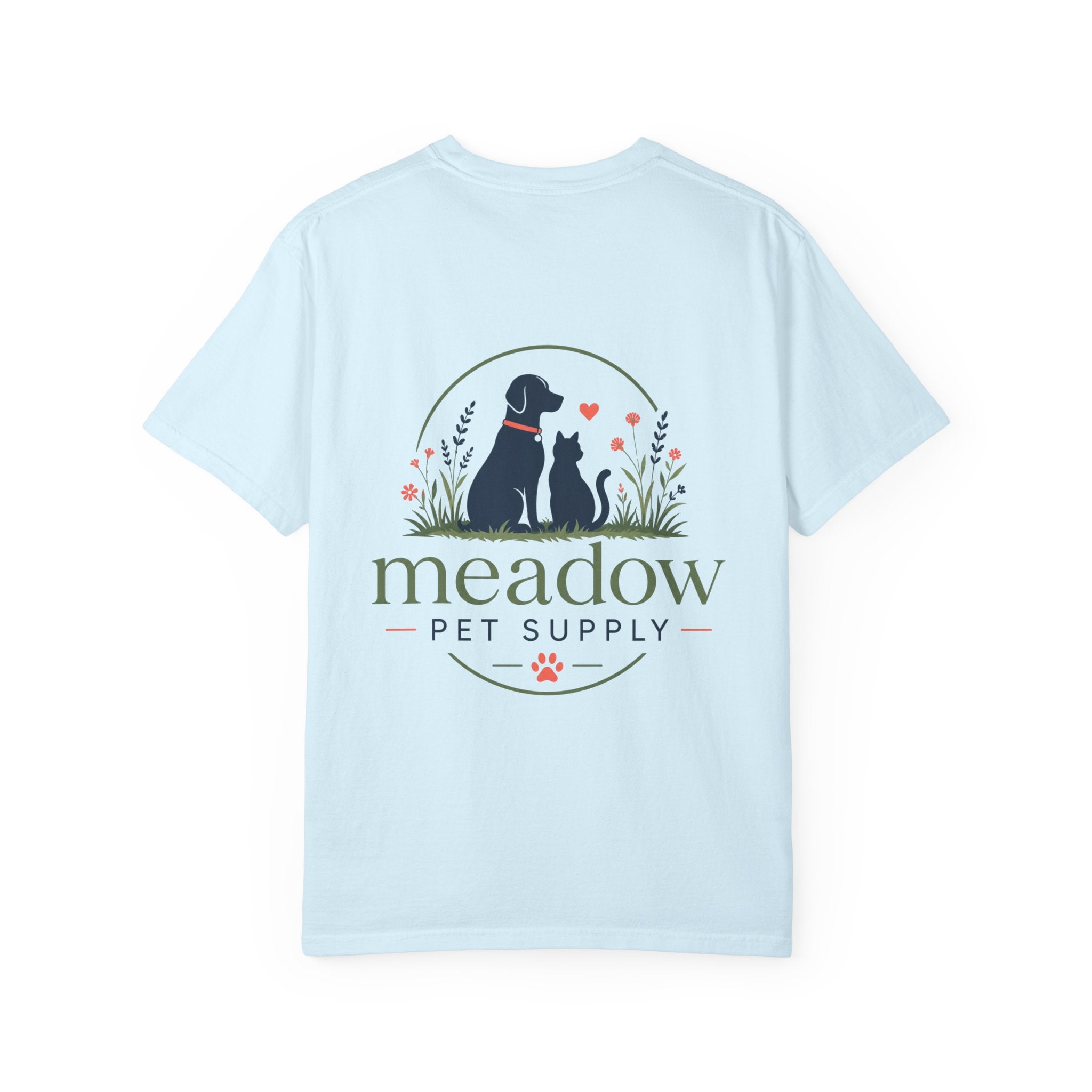 Meadow Pet Supply T-Shirt – Dog & Cat Logo Tee