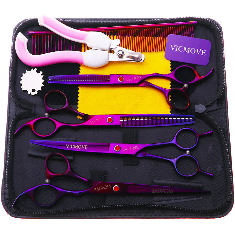 Pet grooming clippers set