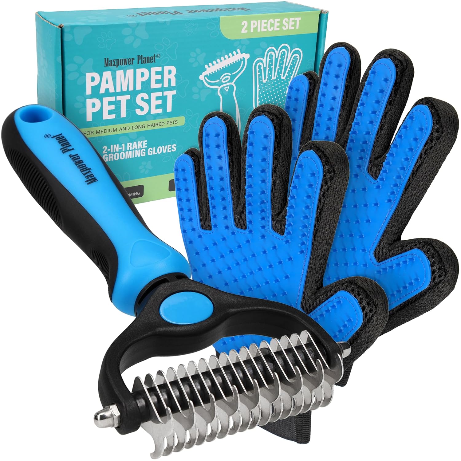 Maxpower Dual-Sided Dogs & Cats – Dematting Tool