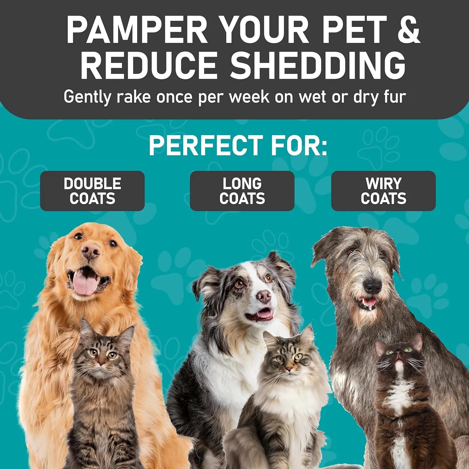 Maxpower Dual-Sided Dogs & Cats – Dematting Tool
