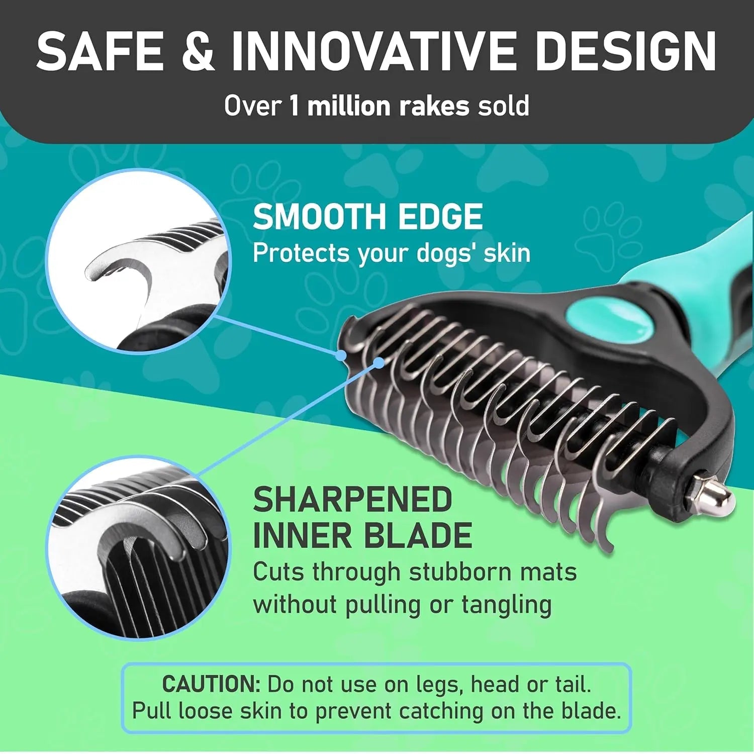 Maxpower Dual-Sided Dogs & Cats – Dematting Tool