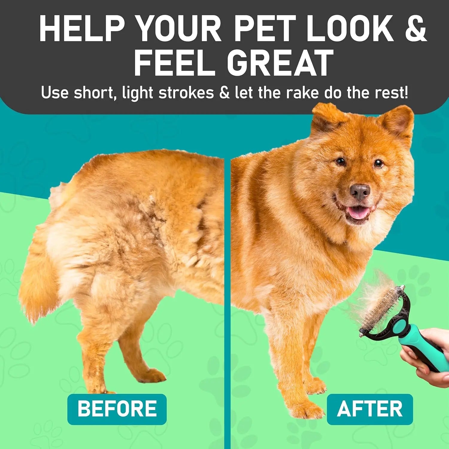 Maxpower Dual-Sided Dogs & Cats – Dematting Tool