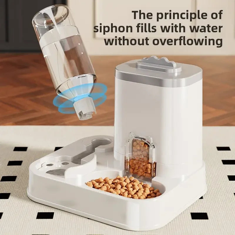 Automatic Cat & Dog Feeder with Water Dispenser