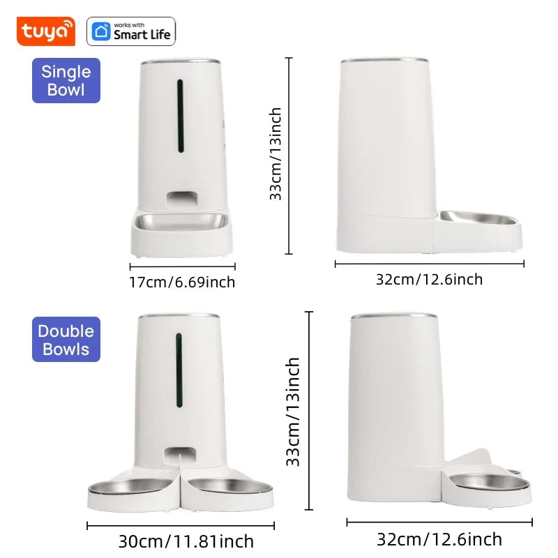 4L WiFi Automatic Pet Feeder