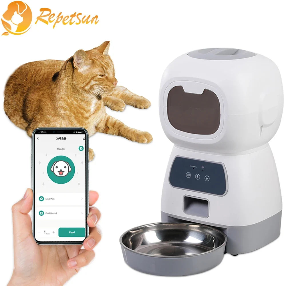 3.5L WiFi Automatic Pet Feeder