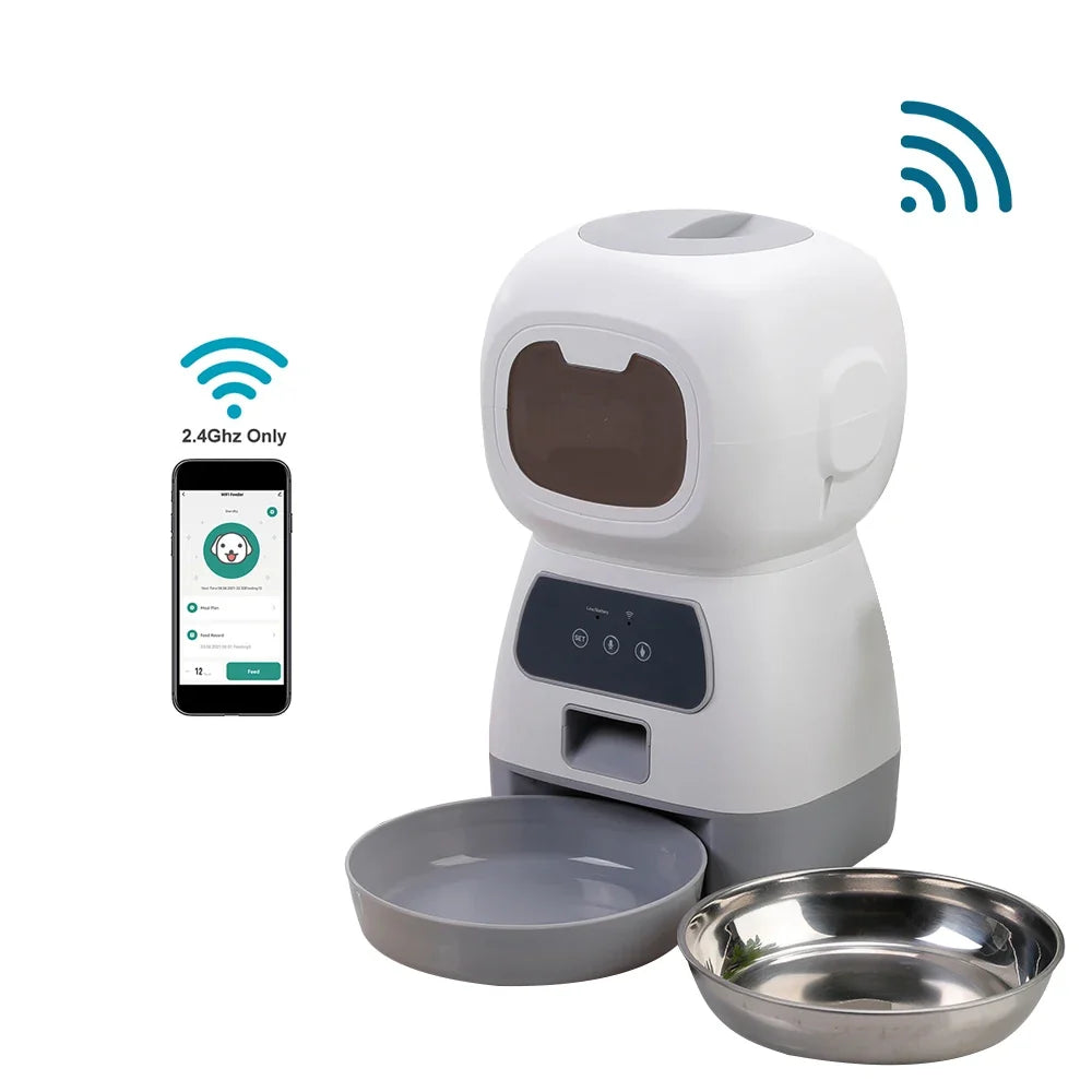 3.5L WiFi Automatic Pet Feeder