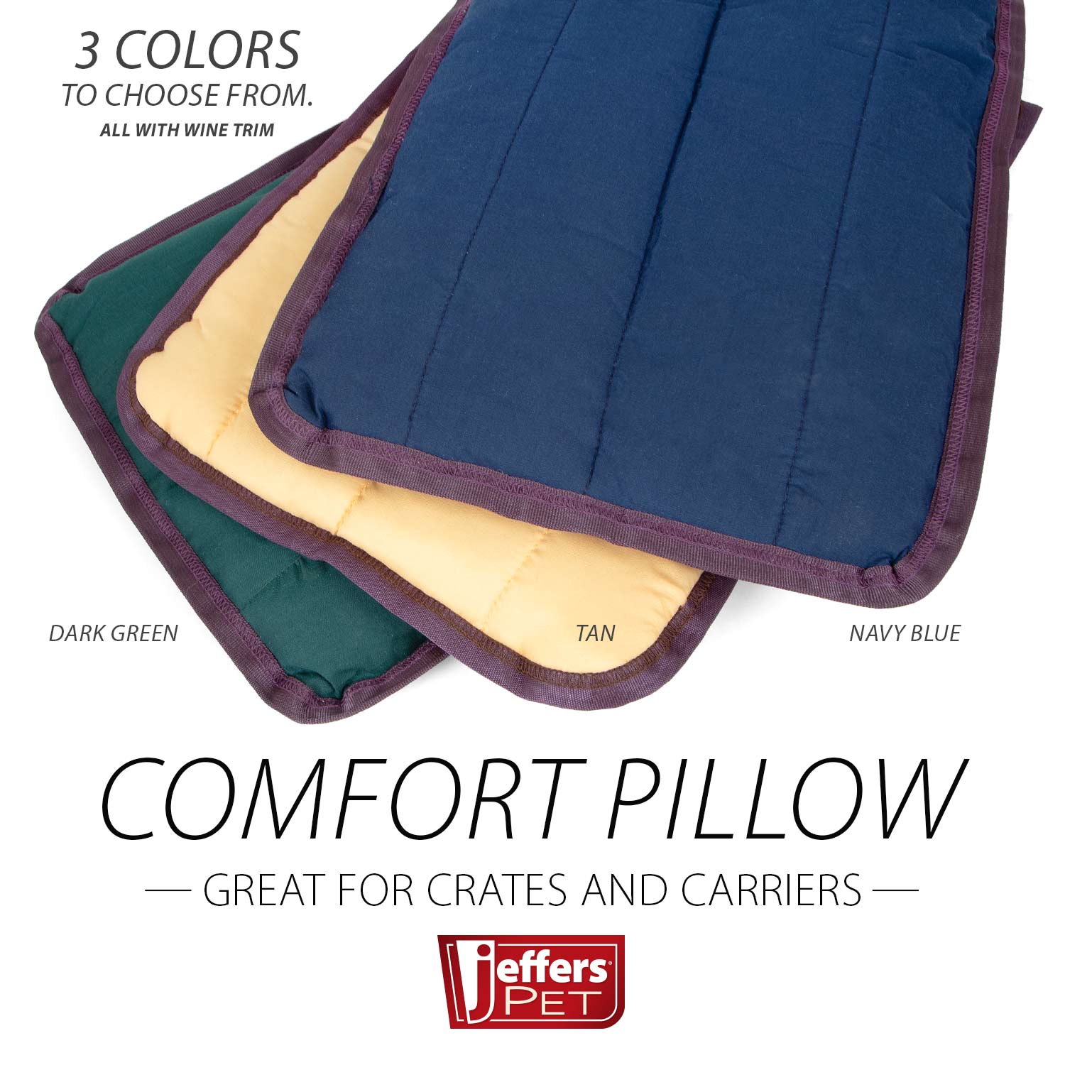 Jeffers Washable Comfy Dog Pillow