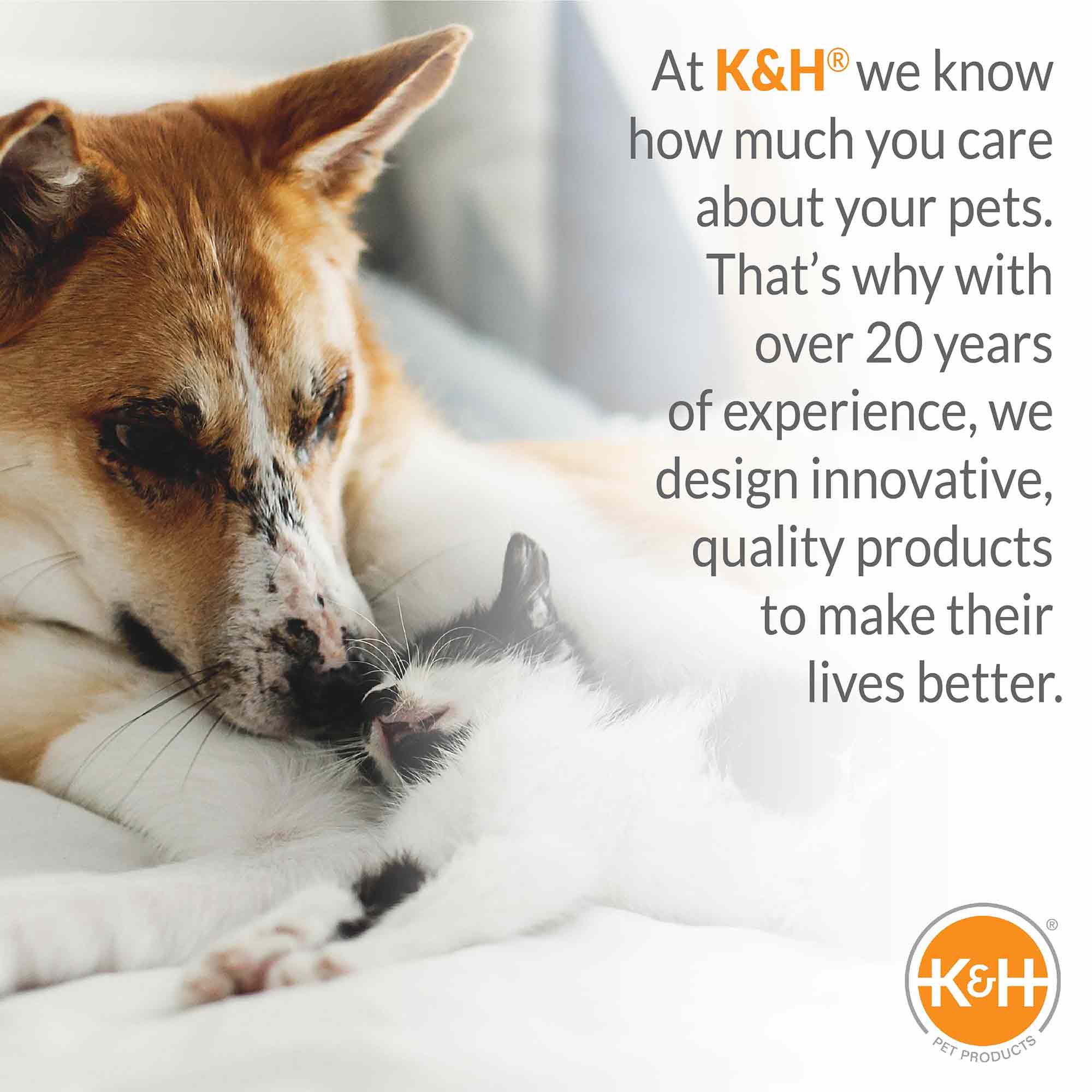 K&H Pet Products Original Bolster Elevated Pet Cot