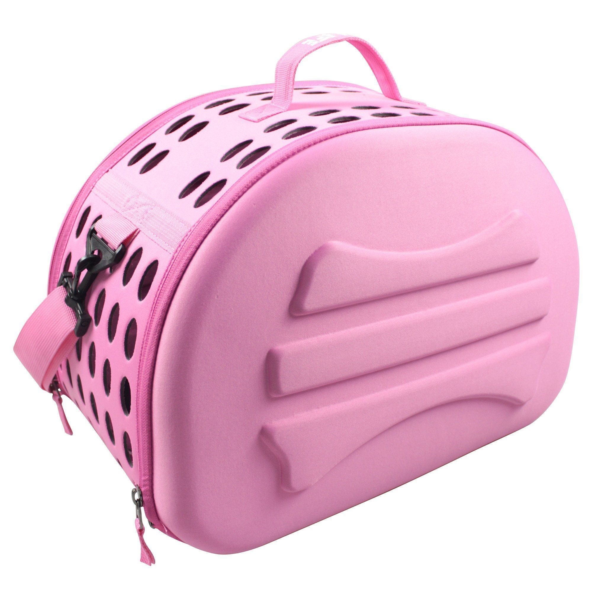 Pet Life ® Lightweight Collapsible Military Grade Travel Pet Dog Carrier Crate