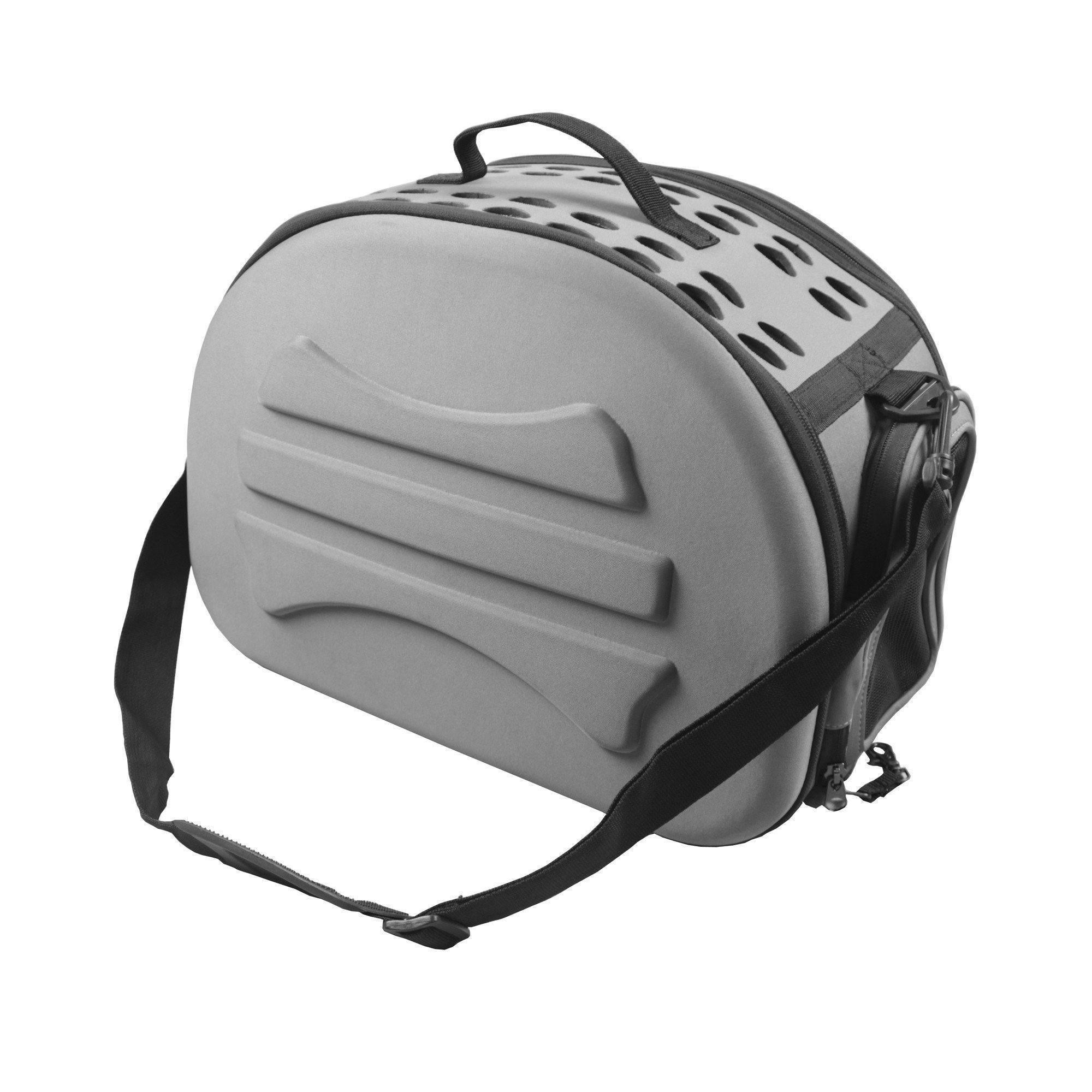 Pet Life ® Lightweight Collapsible Military Grade Travel Pet Dog Carrier Crate