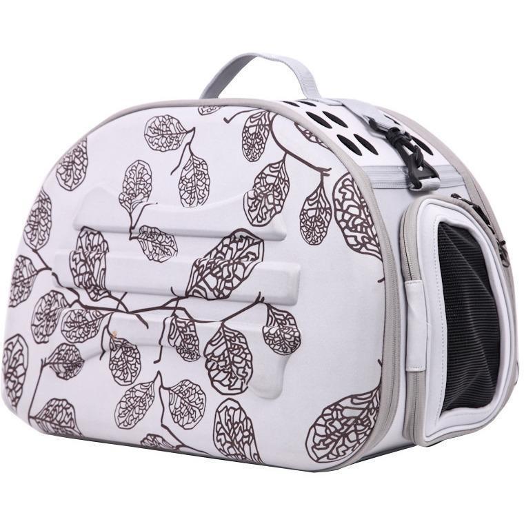 Pet Life ® Lightweight Collapsible Military Grade Travel Pet Dog Carrier Crate